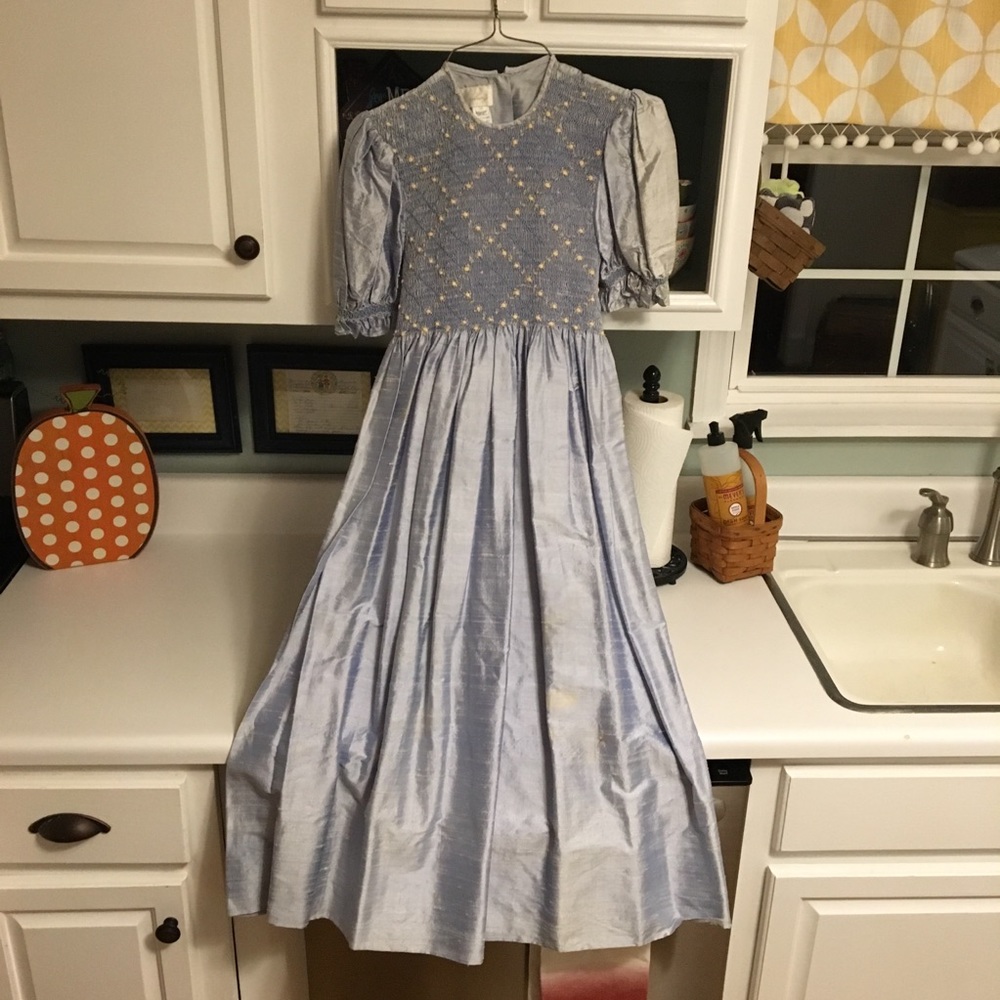 Blue 14 Year strasburg dress!